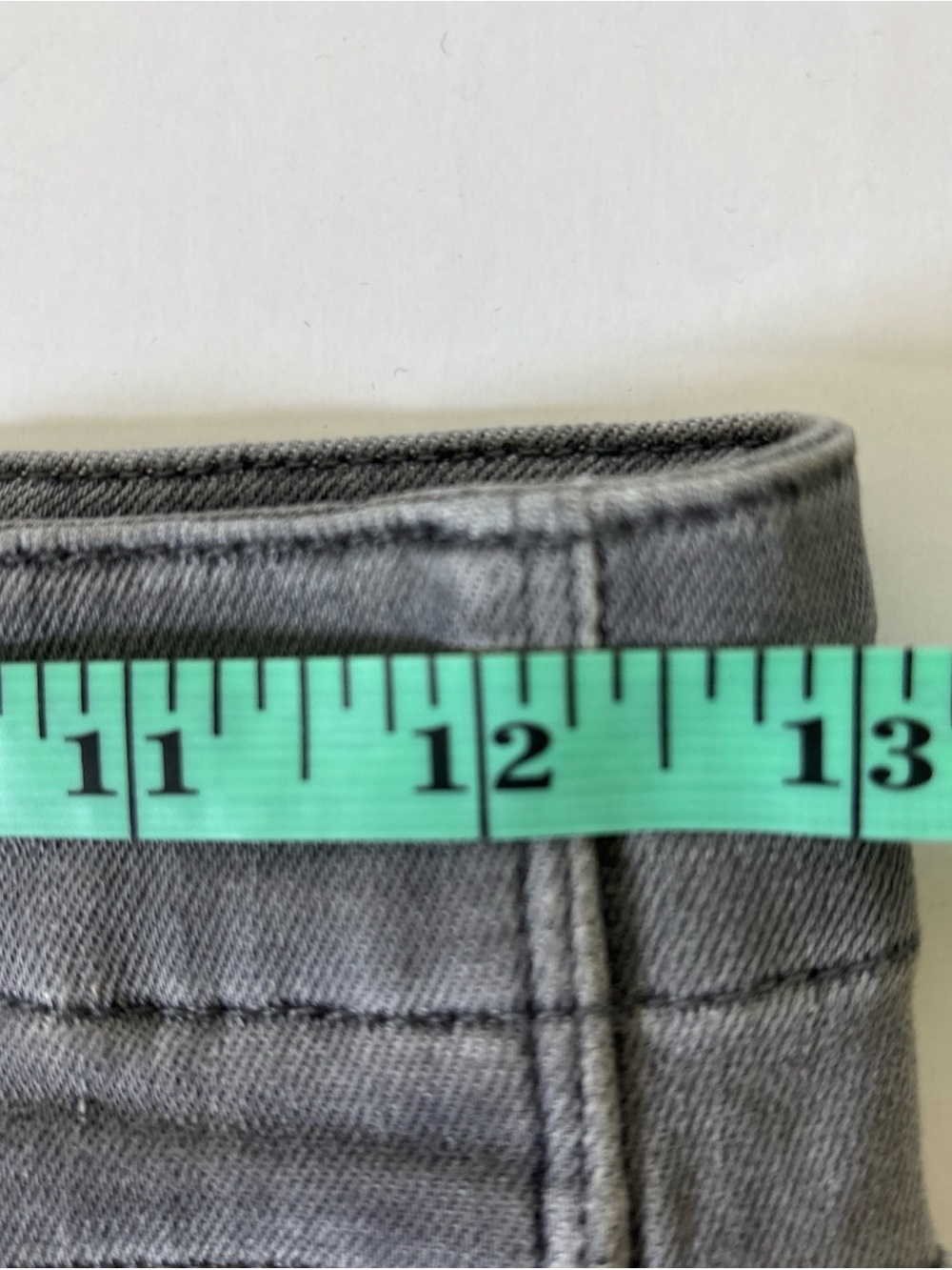 J Brand High-Rise Button-Front Charcoal Jeans - Picture 11 of 12